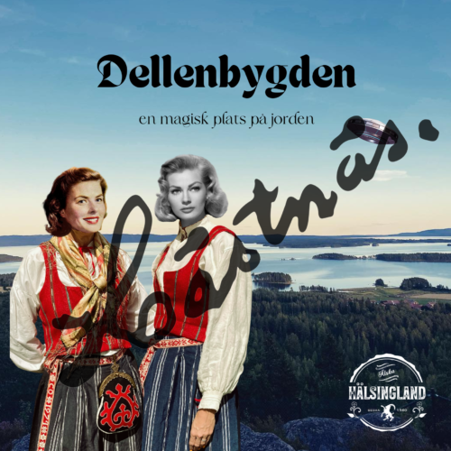 Digitalt vykort - Ingrid och Anita på Avholmsberget