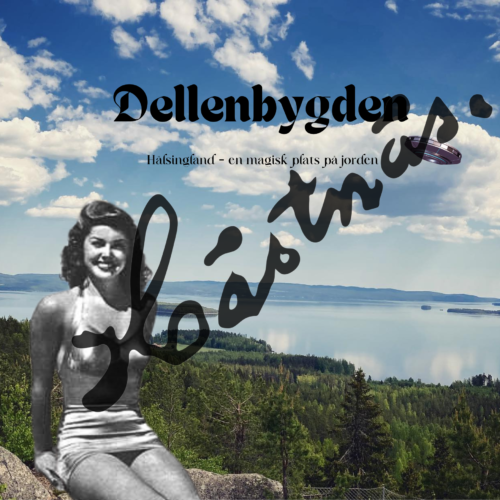 Digitalt vykort - Esther Williams på Avholmsberget